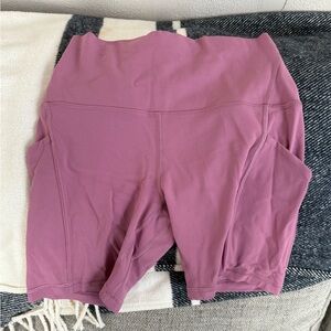 Women's Align Bike Shorts 6in inseam, like new